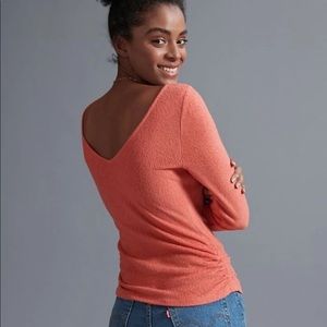 Anthropologie | RHEA BOAT-NECK TOP | Size XS